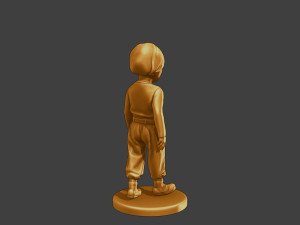 Ww2 Casual Little Boy CLB1 007 3D Print Model