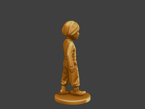 Ww2 Casual Little Boy CLB1 007 3D Print Model