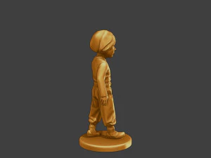 Ww2 Casual Little Boy CLB1 007 3D Print Model