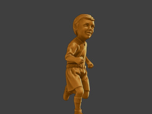 Ww2 Casual Little Boy CLB1 008 3D 打印模型