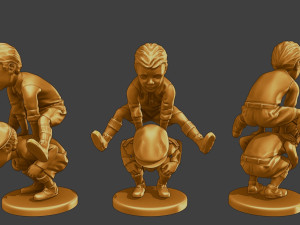 Ww2 Casual Little Boy CLB1 Pack 1 3D Print Model