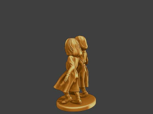Ww2 Casual Little Girl CLG1 0045 3D Print Model