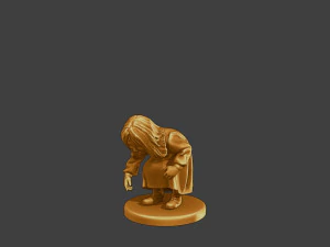Ww2 Casual Little Girl CLG1 007 3D Print Model