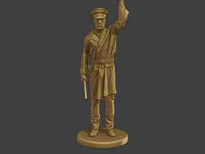 CzechoSlovak Communist Police CCP1 1 3D Принт Модель