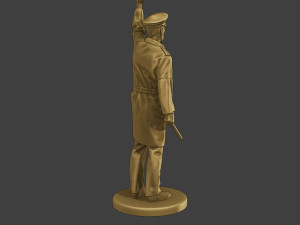 CzechoSlovak Communist Police CCP1 1 3D Принт Модель