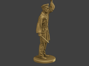 CzechoSlovak Communist Police CCP1 1 3D Принт Модель