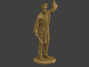 CzechoSlovak Communist Police CCP1 1 3D Принт Модель