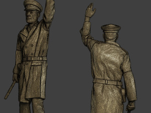 CzechoSlovak Communist Police CCP1 1 3D Принт Модель