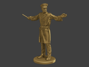 CzechoSlovak Communist Police CCP1 2 Model do druku 3D