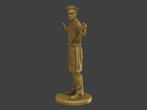 CzechoSlovak Communist Police CCP1 2 Model do druku 3D