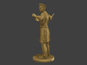 CzechoSlovak Communist Police CCP1 2 Model do druku 3D