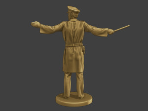 CzechoSlovak Communist Police CCP1 2 Model do druku 3D