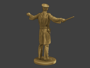 CzechoSlovak Communist Police CCP1 2 Model do druku 3D