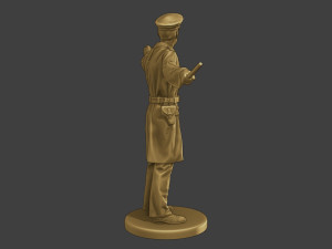CzechoSlovak Communist Police CCP1 2 Model do druku 3D