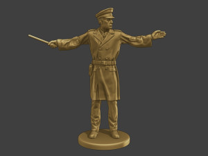CzechoSlovak Communist Police CCP1 2 Model do druku 3D