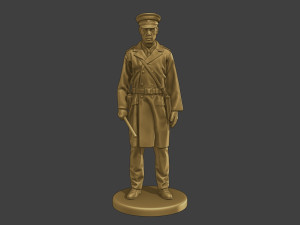 CzechoSlovak Communist Police CCP1 3 3D Baskı Modeli