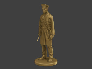 CzechoSlovak Communist Police CCP1 3 3D Baskı Modeli
