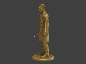 CzechoSlovak Communist Police CCP1 3 3D Baskı Modeli