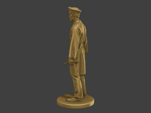 CzechoSlovak Communist Police CCP1 3 3D Baskı Modeli