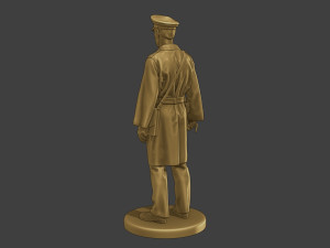 CzechoSlovak Communist Police CCP1 3 3D Baskı Modeli