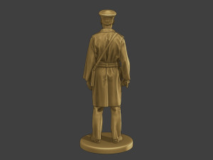 CzechoSlovak Communist Police CCP1 3 3D Baskı Modeli