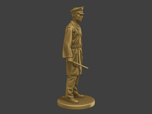 CzechoSlovak Communist Police CCP1 3 3D Baskı Modeli