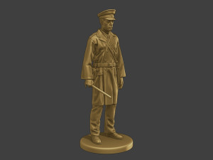 CzechoSlovak Communist Police CCP1 3 3D Baskı Modeli