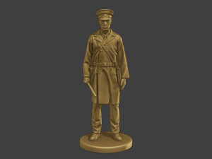 CzechoSlovak Communist Police CCP1 3 3D Baskı Modeli