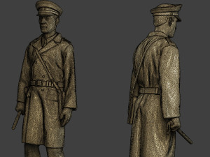 CzechoSlovak Communist Police CCP1 3 3D Baskı Modeli
