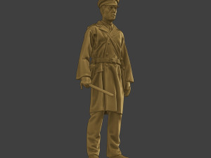 CzechoSlovak Communist Police CCP1 3 3D Baskı Modeli