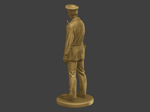 CzechoSlovak Communist Police CCP1 4 3D 프린트 모델