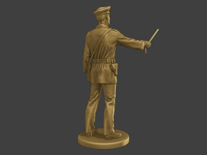 CzechoSlovak Communist Police CCP1 4 3D 프린트 모델
