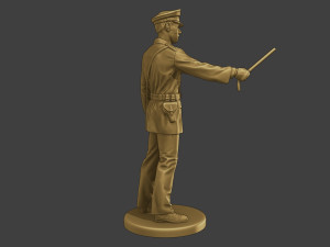 CzechoSlovak Communist Police CCP1 4 3D 프린트 모델