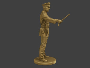 CzechoSlovak Communist Police CCP1 4 3D 프린트 모델