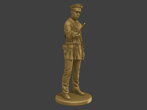 CzechoSlovak Communist Police CCP1 4 3D 프린트 모델