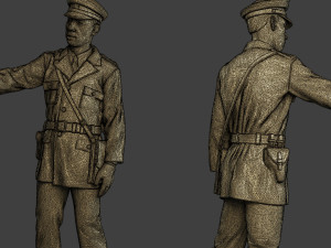 CzechoSlovak Communist Police CCP1 4 3D 프린트 모델