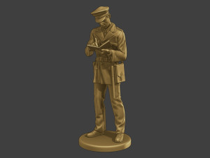 CzechoSlovak Communist Police CCP1 6 3D Print Model