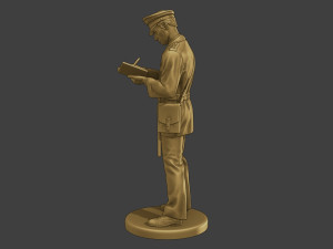 CzechoSlovak Communist Police CCP1 6 3D Print Model
