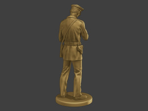 CzechoSlovak Communist Police CCP1 6 3D Print Model
