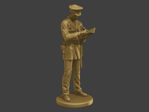 CzechoSlovak Communist Police CCP1 6 3D Print Model