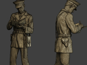 CzechoSlovak Communist Police CCP1 6 3D Print Model