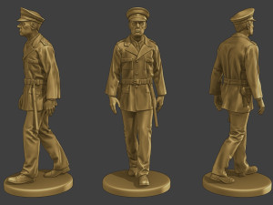 CzechoSlovak Communist Police CCP1 7 3D 프린트 모델