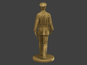CzechoSlovak Communist Police CCP1 7 Modello di stampa 3D