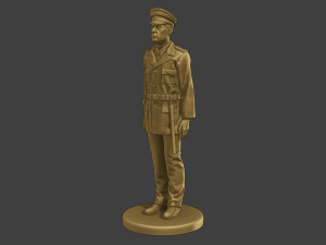 CzechoSlovak Communist Police CCP1 8 Modèles 3D en vedette