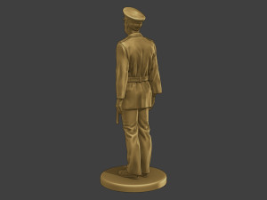 CzechoSlovak Communist Police CCP1 8 Modèles 3D en vedette