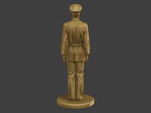 CzechoSlovak Communist Police CCP1 8 3D Print Model