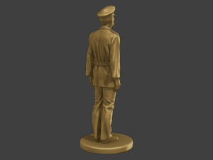 CzechoSlovak Communist Police CCP1 8 Modèles 3D en vedette