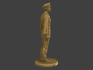 CzechoSlovak Communist Police CCP1 8 Modèles 3D en vedette