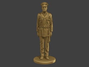CzechoSlovak Communist Police CCP1 8 3D Print Model