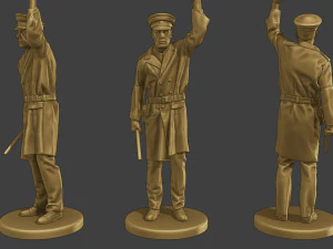 CzechoSlovak Communist Police CCP1 Pack1 3D Print Model